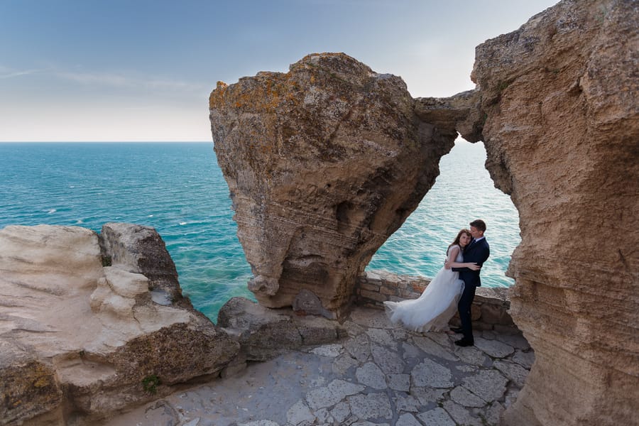 Adelina și Andrei – trash the dress pe litoralul bulgăresc